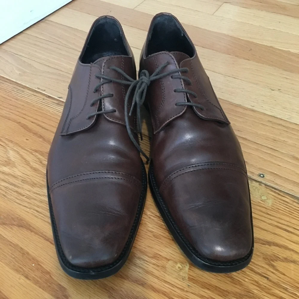 To Boot New York Adam Derrick Leather Dress Shoes